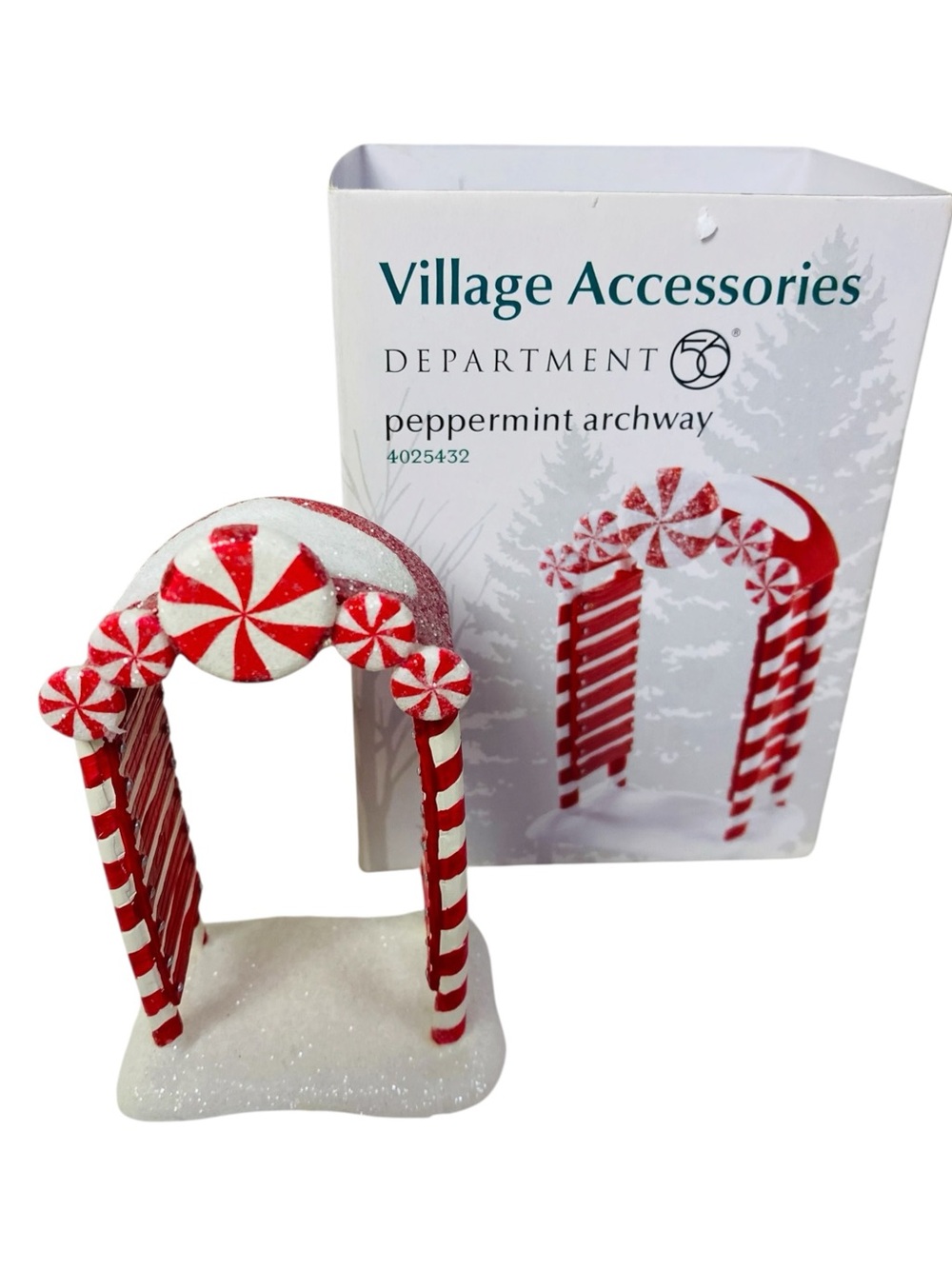Department 56 Peppermint Archway Village Accessories #4026432